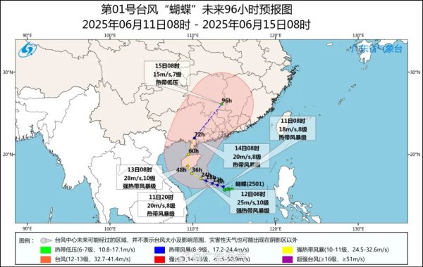 正规配资公司排名 第1号台风“蝴蝶”生成，或将登陆广东！