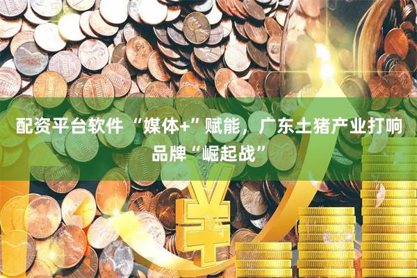 配资平台软件 “媒体+”赋能，广东土猪产业打响品牌“崛起战”